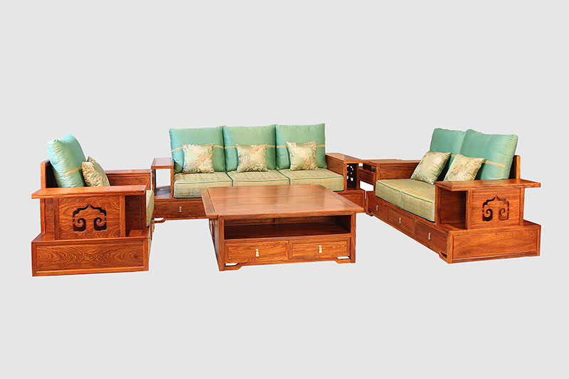 慈溪中式实木沙发简直太美了