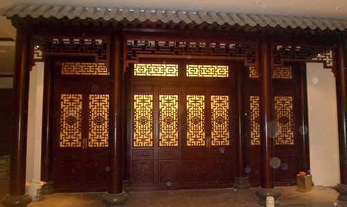 慈溪传统仿古门窗浮雕技术制作方法